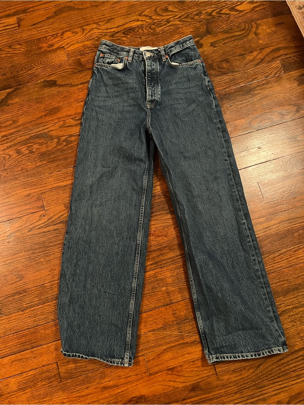 Samsøe Shelly Wide Leg Jeans, Size 26